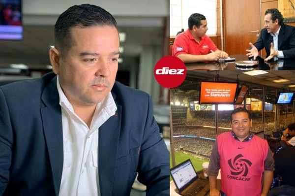 Nahún Aguilar, jefe de redacción de DIEZ, gana el premio al 'Cronista deportivo del año'