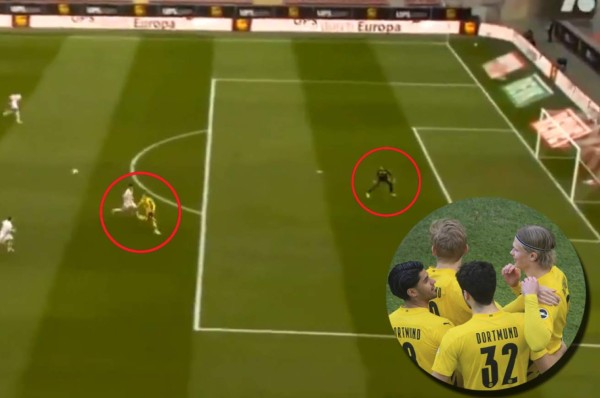 Empieza el partido y Haaland marca un golazo en tan solo tres minutos: ''Es un abuso''