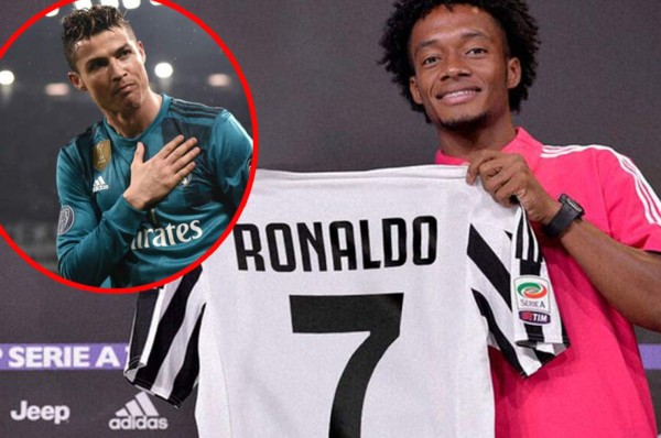 Cuadrado: ''No tuve problemas en darle el '7' a Cristiano, yo jugaría con la 588''