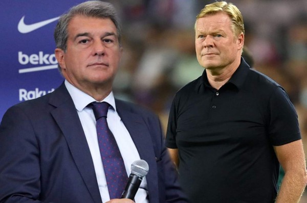 Salió a la luz la conversación privada entre Laporta y Koeman: ''Arréglalo si no me quieres en el Barcelona''