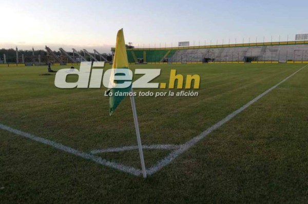 ¡Daño total en el engramillado! Así luce el estadio de Parrillas One tras ser azotado por dos huracanes