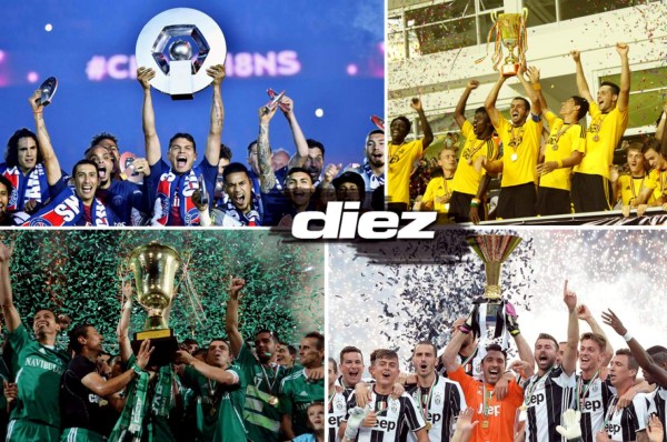 Bayern en Alemania y otras ligas en el mundo dominadas por uno o dos clubes en los últimos años