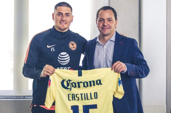 Oficial: América presenta el fichaje del chileno Nicolás Castillo