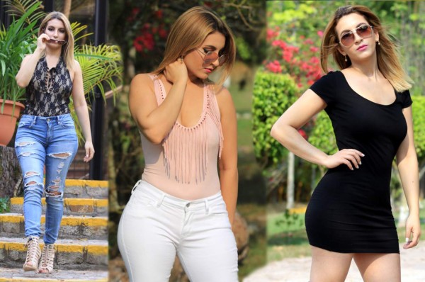 Ella es Roxana Kafati, la bella pareja de jugador del Juticalpa FC