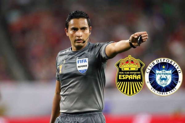 Liga Nacional resuelve conflicto arbitral y eligen a Saíd Martínez para pitar el Real España-Victoria