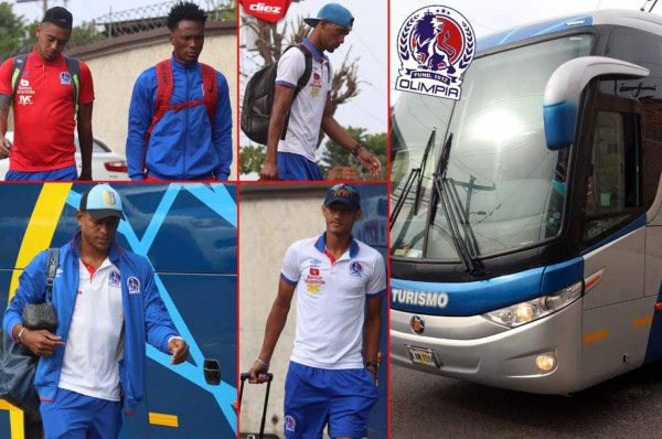 Olimpia ya viajó a San Pedro Sula para enfrentar al Marathón