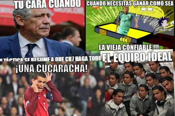 ¡No perdonan! Cristiano anota de penal y los memes se vuelcan contra él
