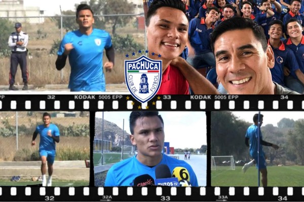 FOTOS: Así han sido los días de entrenamiento de Denil Maldonado con Pachuca