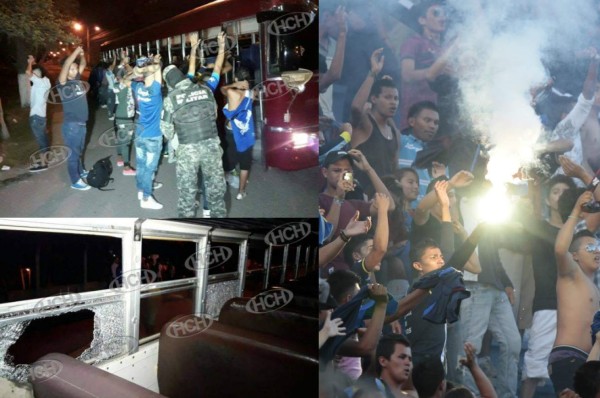 ¡Terrible! Un muerto y tres heridos en nuevo enfrentamiento entre barras de Motagua y Olimpia