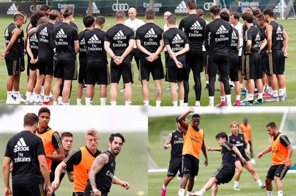 Así fue el regreso de Zidane a la pretemporada del Real Madrid tras la muerte de su hermano