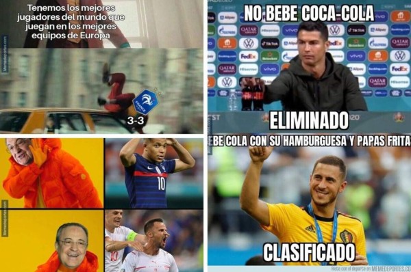 Los mejores memes que dejaron los octavos de final de la Eurocopa: Mbappé y CR7, humillados
