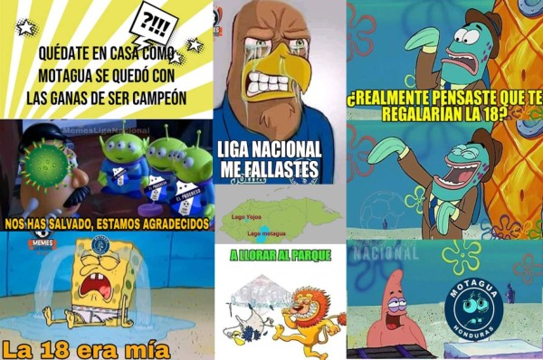 Liga da por finalizado el Clausura 2020 y los memes hacen pedazos a Motagua