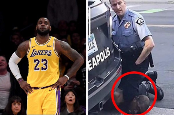 LeBron James y otros atletas indignados por muerte de afroamericano arrestado