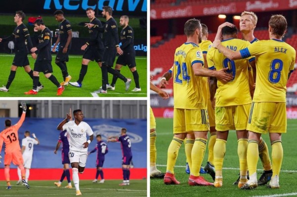 La tabla de posiciones de LaLiga tras el triunfo del Barcelona y del Cádiz del 'Choco' Lozano