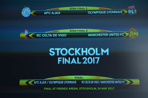 La Europa League también ya conoce los cruces de las semifinales