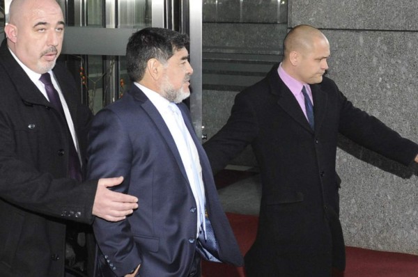 Maradona aclara en Madrid: 'No hay ninguna denuncia'