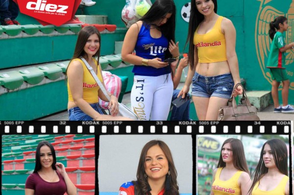 ¡Sensualidad total! El lado más sexy de la jornada 18 de la Liga Nacional de Honduras