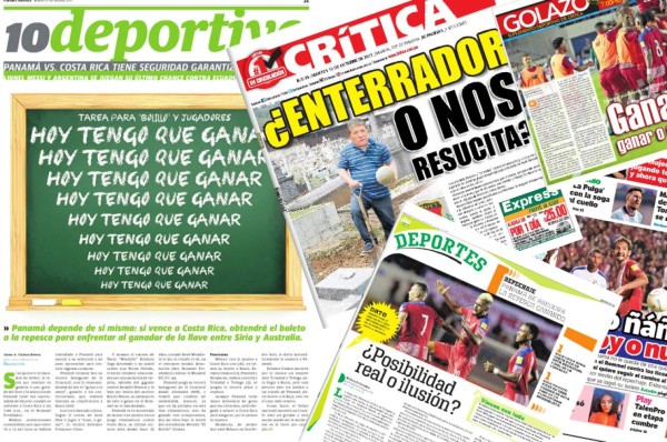 ¡EN LLAMAS! Panameños no quieren otra sorpresa y así tratan su selección