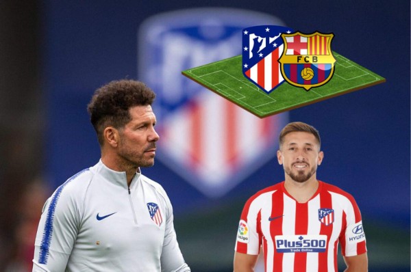 Con el mexicano Héctor Herrera: El 11 del Atlético para amargar al Barcelona en LaLiga