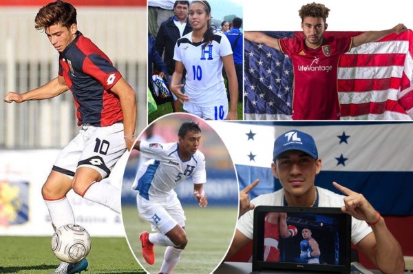 Deportistas con doble nacionalidad que decidieron representar la bandera de Honduras