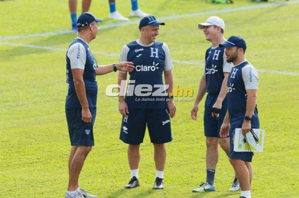 Nuevo integrante y corrección de detalles: Así fue el entrenamiento de la Selección de Honduras