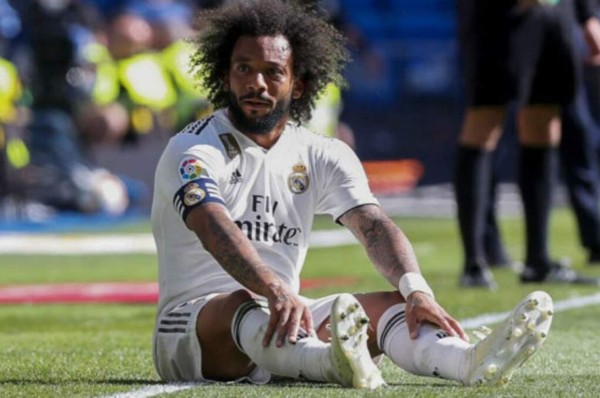 Real Madrid: Marcelo se lesiona y no estará ante el PSG en la Champions League