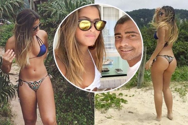 Danielle Favatto, la explosiva hija del brasileño Romario