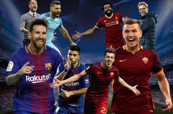 Manchester City y Roma sueñan con remontadas históricas ante Liverpool y Barcelona