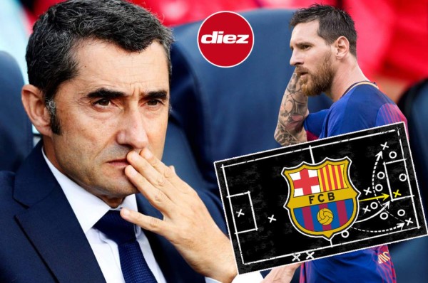 Barcelona: El 11 de Valverde para enfrentar al Inter en la Champions League