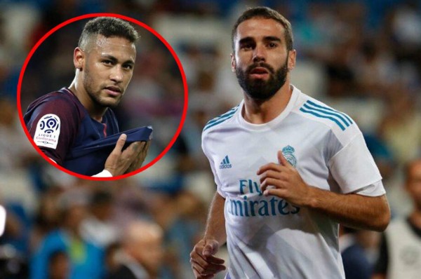 Carvajal sorprende: ''Ficharía a Neymar en el Madrid, lo he sufrido mucho''