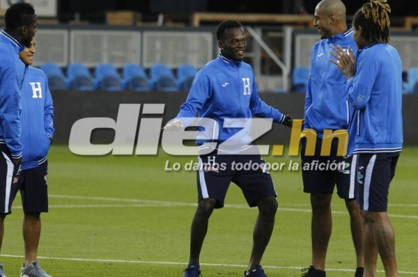 Honduras pisó el Avaya Stadium y está listo para dar la batalla a EUA