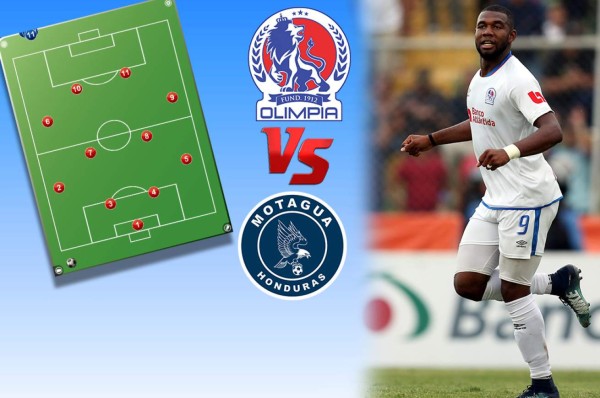 ¡Sin reservas! El 11 del Olimpia para enfrentar a Motagua que anunció Pedro Troglio