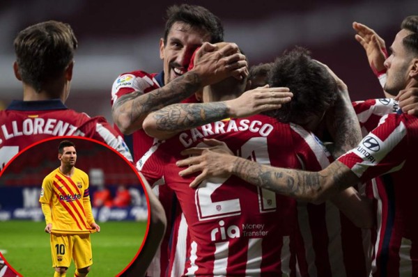 ¡Atlético rompe la mala racha y derrota al Barcelona por LaLiga luego de una década!