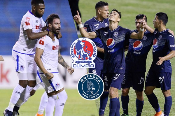 Confirmados días y horas de los juegos de Motagua y Olimpia en la Liga Concacaf