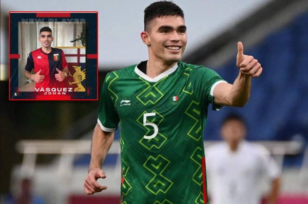 La rompió en Tokio y va a Europa: Mexicano Johan Vásquez ficha por el Genoa de la Serie A italiana