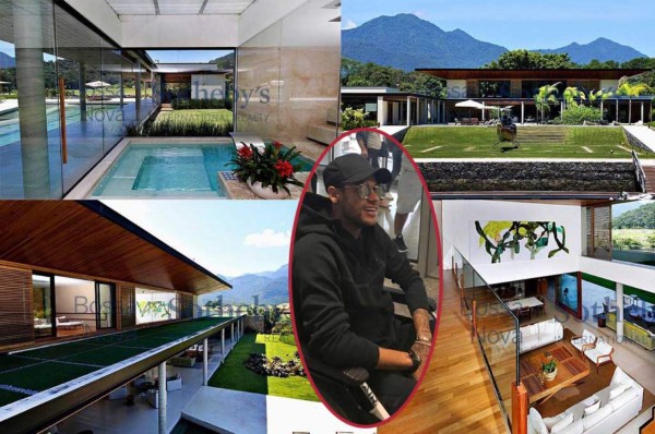 La mansión en la que Neymar planea ponerse a tono para el Mundial de Rusia 2018