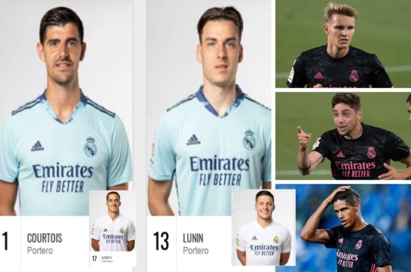 Crack cambió de número: Los dorsales oficiales del Real Madrid para la temporada 2020/21&nbsp;&nbsp;