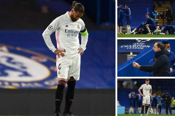 No se vio en TV: Hazard 'celebra' con el Chelsea y las imágenes de dolor y tristeza en el Real Madrid