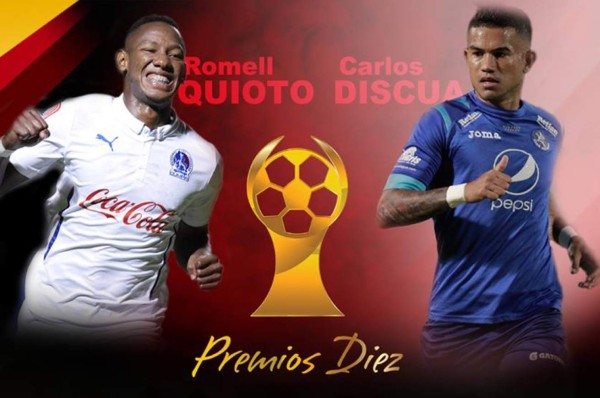 Romell Quioto y Carlos Discua tienen una reñida lucha al Mejor de 2016