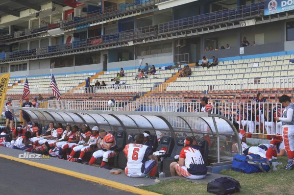 El estadio Nacional de Tegucigalpa se convirtió en campo de fútbol americano