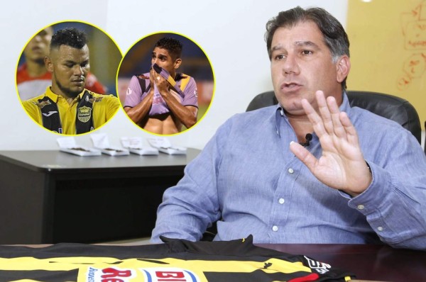 Los siete jugadores señalados del Real España por Mateo Yibrín