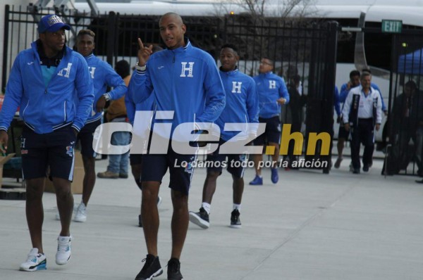 Honduras pisó el Avaya Stadium y está listo para dar la batalla a EUA