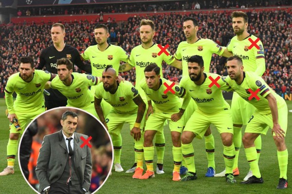 Señalados: Las bajas que tendría el Barcelona tras el monumental fracaso en la Champions