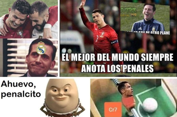 Los memes destrozan a Cristiano Ronaldo por sus penales ante Francia en la Eurocopa