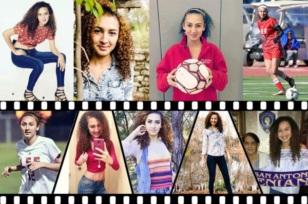 Katterin Díaz, la hondureña que es futbolista profesional y modelo en EUA