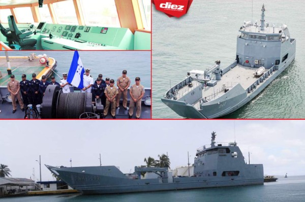 Así es el buque de más de 300 millones de lempiras que compró Honduras