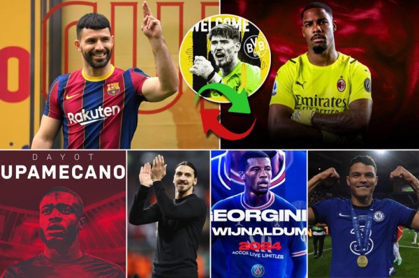 Los fichajes confirmados para la temporada 2021-22: bombazos en el Barça y Real Madrid; PSG dio la sorpresa