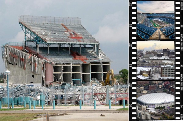 Los estadios que albergaron el Super Bowl y hoy ya no existen