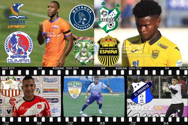 Futbolistas de clubes grandes que están prestados a otros equipos en Honduras
