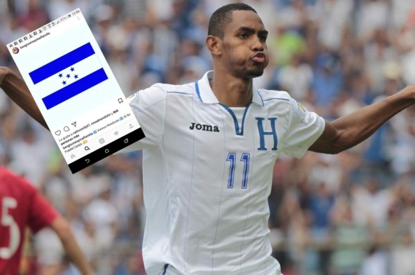 Jerry Bengtson: 'Vamos Honduras, sí se puede carajo”